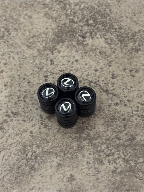 No brand Accessories - Four New Lexus Logo Alloy Tire Caps